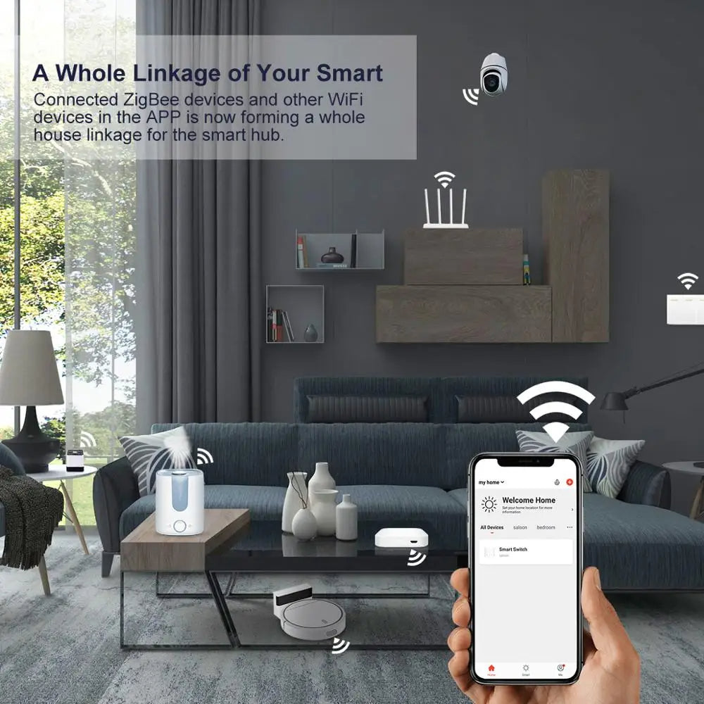 Okosmarci Zigbee HUB vezérlő.