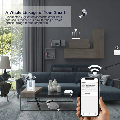 Okosmarci Zigbee HUB vezérlő.