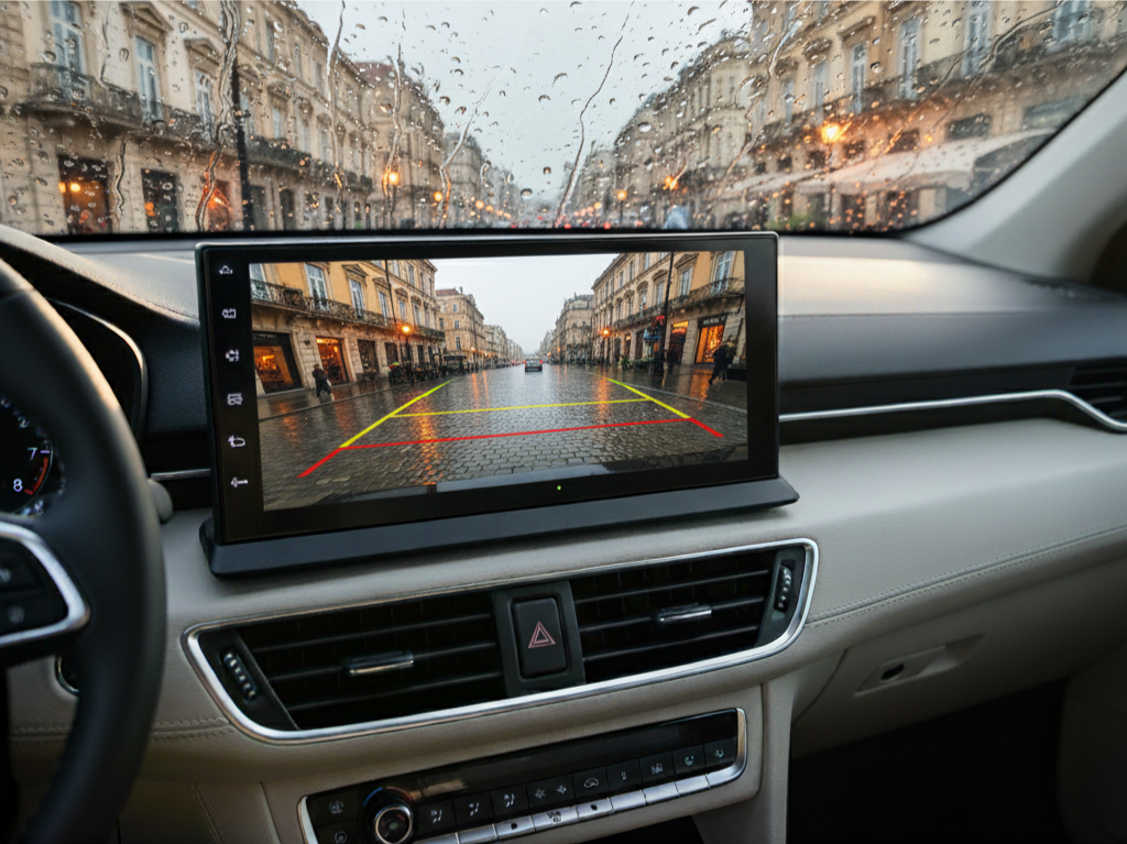 Okos Autós Kijelző (CarPlay & Android Auto)