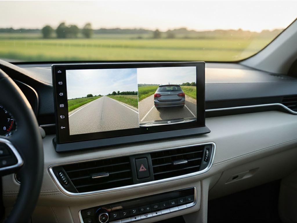 Okos Autós Kijelző (CarPlay & Android Auto)