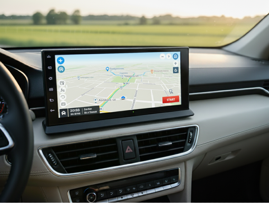 Okos Autós Kijelző (CarPlay & Android Auto)