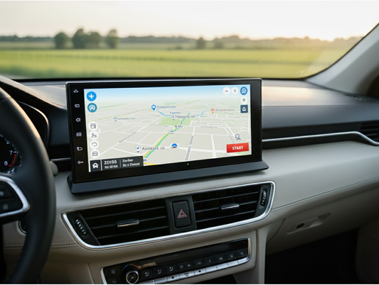 Okos Autós Kijelző (CarPlay & Android Auto)