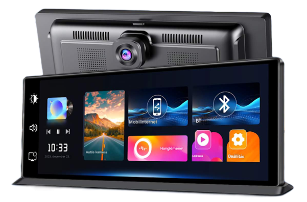 Okos Autós Kijelző (CarPlay & Android Auto)