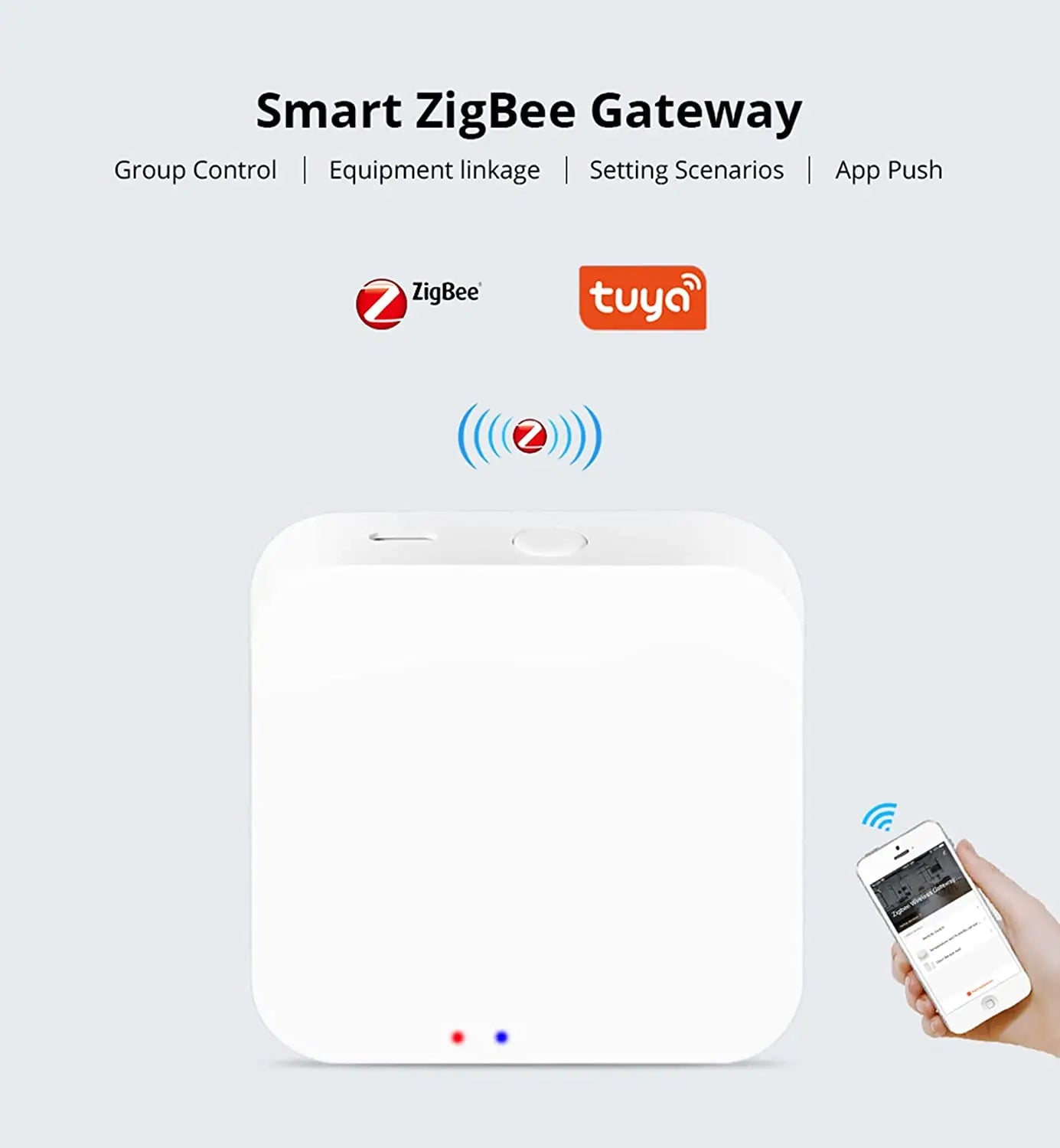Okosmarci Zigbee HUB vezérlő.